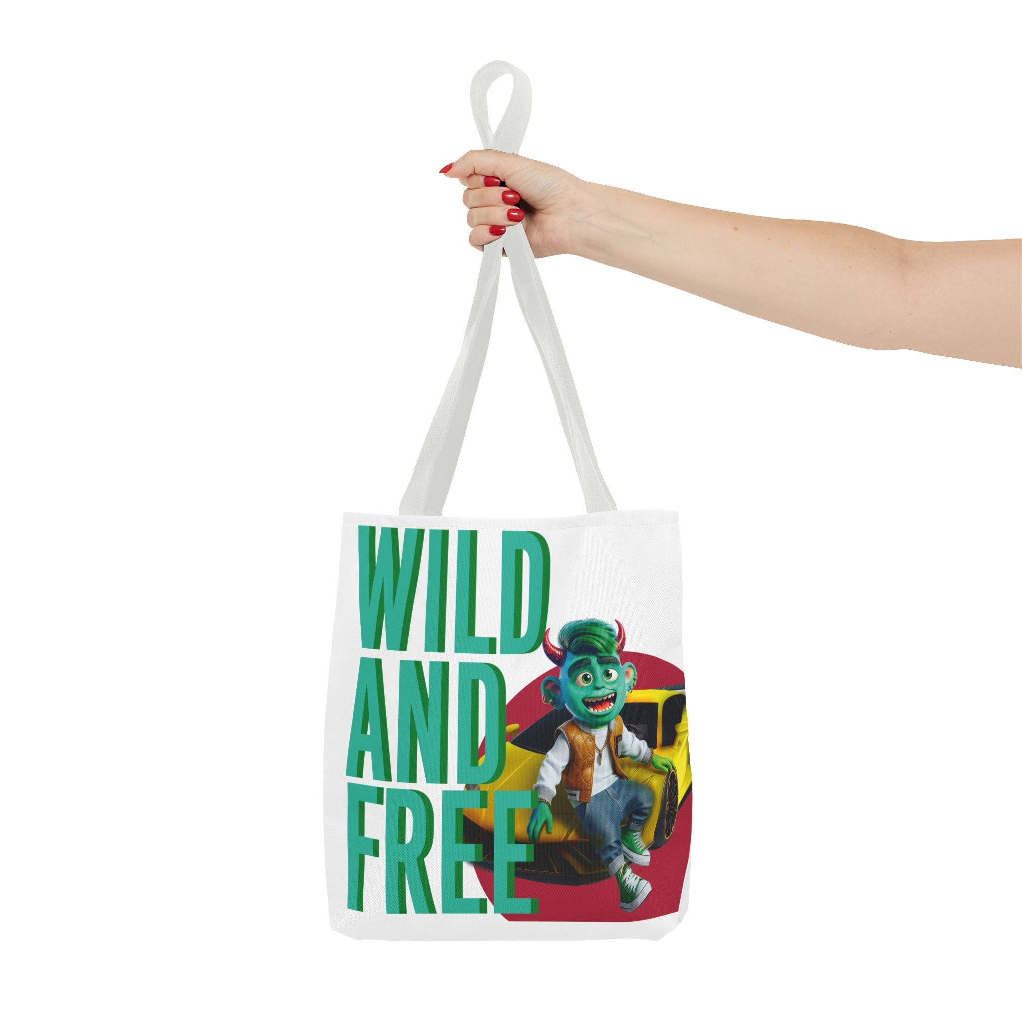 Image of Stylish All-Over Print Tote Bag – Durable & Functional